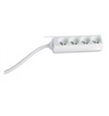 JPC Rallonge électrique lisse 3m Blanc