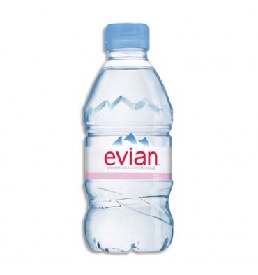 Evian Bouteille Plastique Deau De 33 Cl