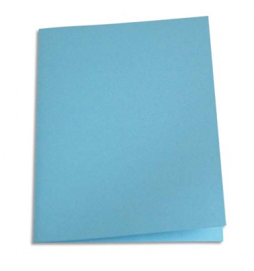 5 ETOILES Paquet de 250 sous-chemises papier recyclé 60g coloris bleu