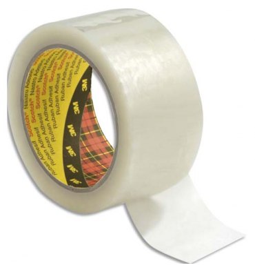 Scotch transparent-Ruban adhésif d'emballage 50mmx66 mètres-Q-Connect