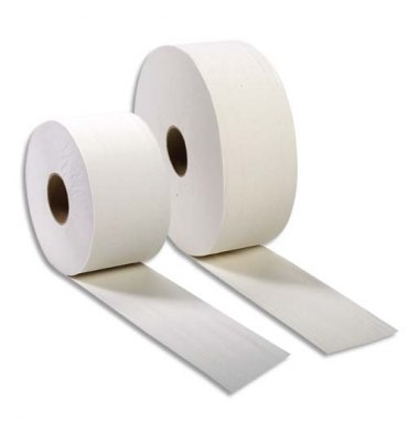 LOT DE 10 - LOTUS Confort - Papier toilette blanc Sans Tube - 6