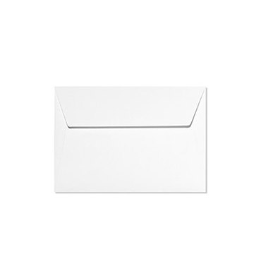 CLAIREFONTAINE Paquet de 20 enveloppes 120g POLLEN 11,4x16,2cm (C6).  Coloris Rouge groseille