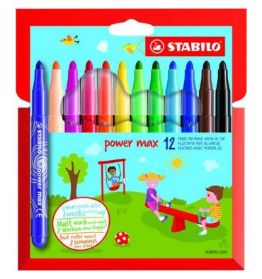 Feutre stylo Kids couleurs assorties Visa 12 couleurs