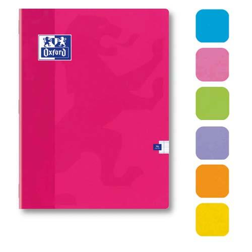 OXFORD Essentials Bloc-Notes - A4 - Couverture souple - Collé - Ligné - 100  pages - Noir