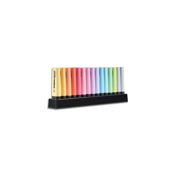 STABILO-Marqueur Pastel pour documents, surligneur cool, 1 + 4mm, cadeau  pour étudiants, fournitures scolaires, H6522