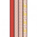 CLAIREFONTAINE Rouleau papier cadeau 80g 50 m x 0,7 Mm. Rouge pois