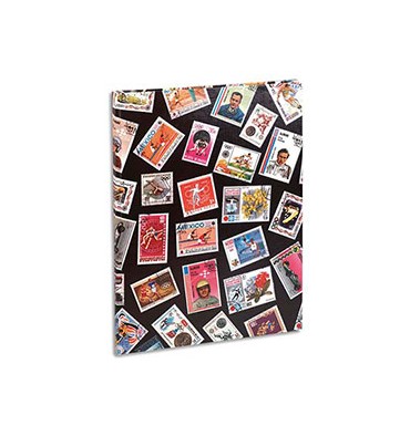 ZHXY Album Timbres classeur Timbre Collection de 60 Timbres différents  Classeur Album pour Timbres,intérieur Noir (couv. Rouge) Album pour  médailles Souvenirs : : Jeux et Jouets