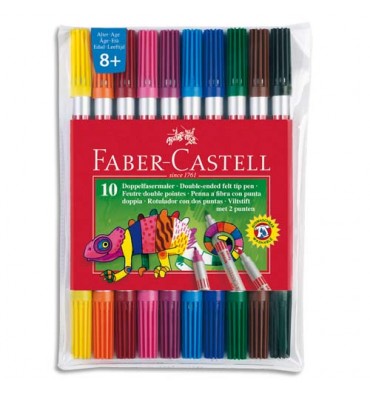 Marqueur metallics Faber Castell - Feutre couleurs métallique